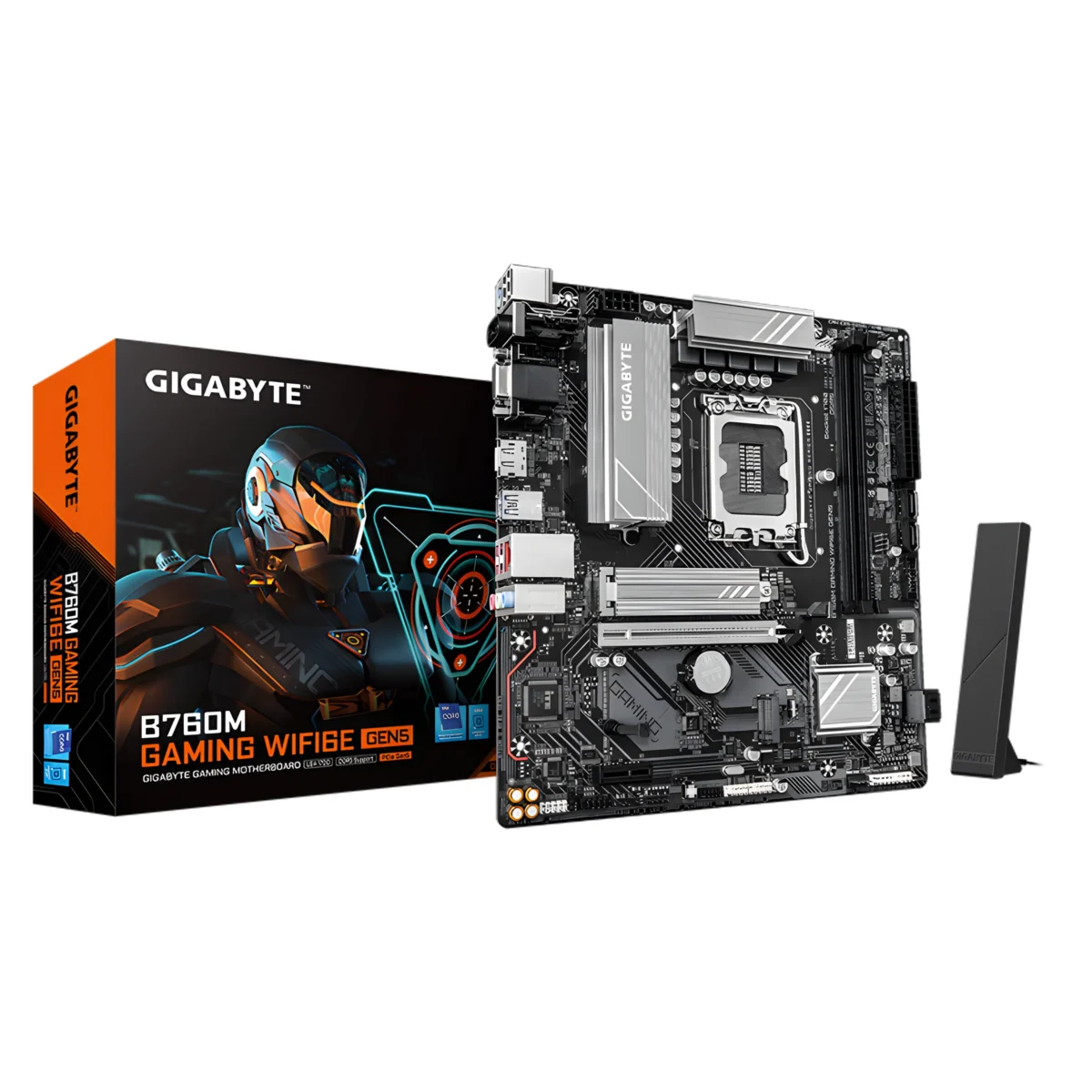 Gigabyte B760M Gaming WiFi6E GEN5 Motherboard - Image 1
