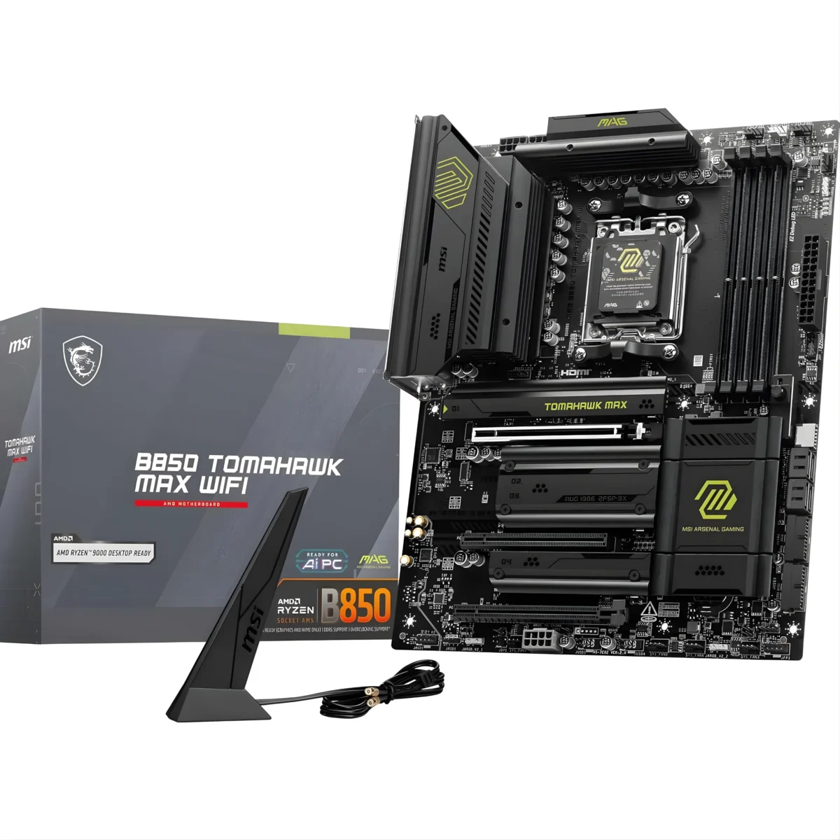 Msi B850 Tomahawk Max Wifi motherboard - Image 1