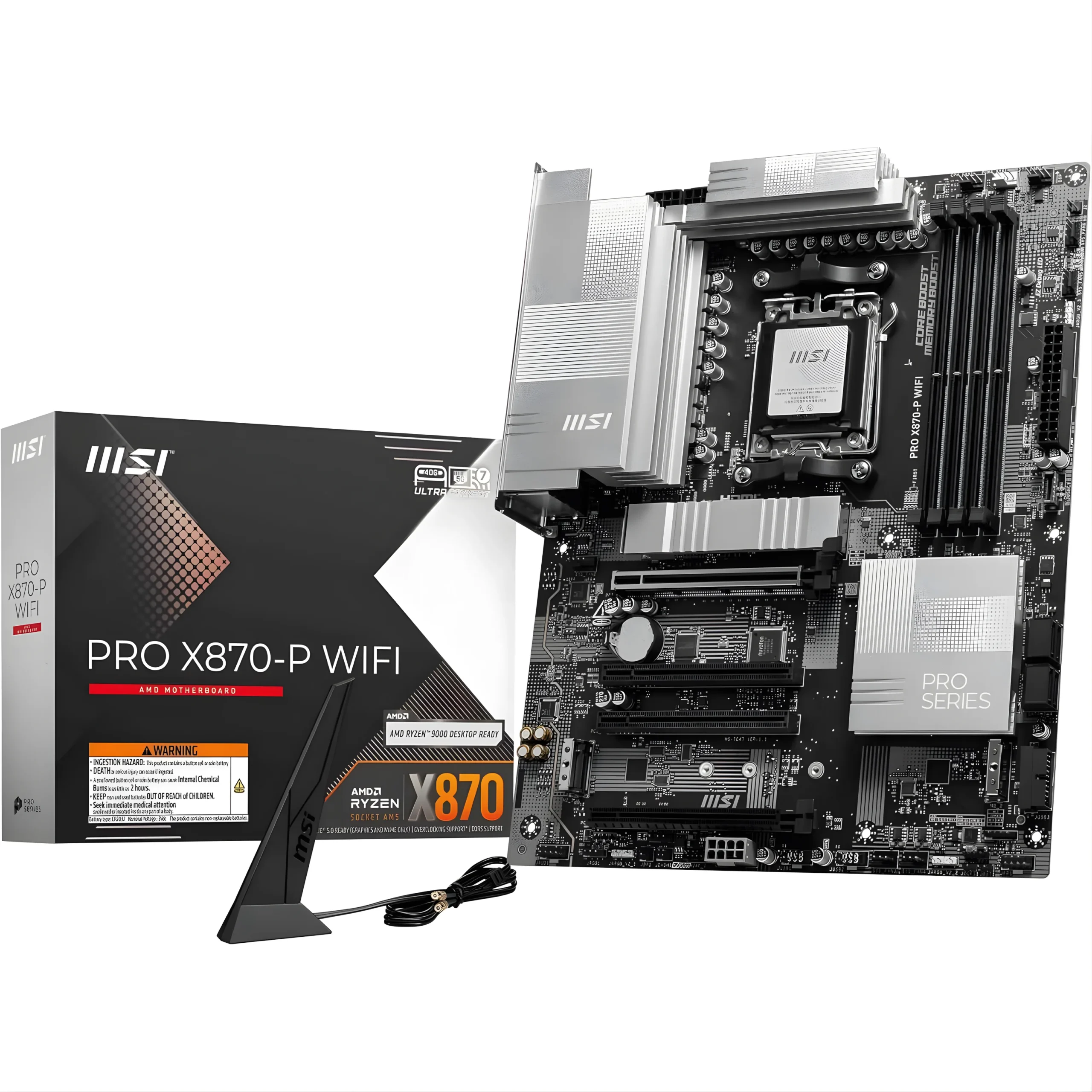 SSK SEO Images (8) MSI PRO X870-P WiFi Gaming Motherboard - Image 1