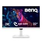 BenQ GW3290QT 31.5" IPS 2k QHD Monitor| USB-C(65W PD)| Coding Mode| 99%sRGB|Daisy Chain| Height Adjust| 75Hz| Eye Safe Certified| Brightness Intelligence| Noise Filter Speaker| HDMI|DP|USB Hub (White)