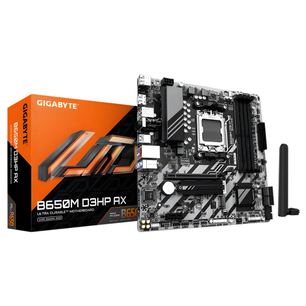 GIGABYTE B650M D3HP AX DDR5 MOTHERBORD GIGABYTE B650M D3HP AX DDR5 MOTHERBORD - Image 1