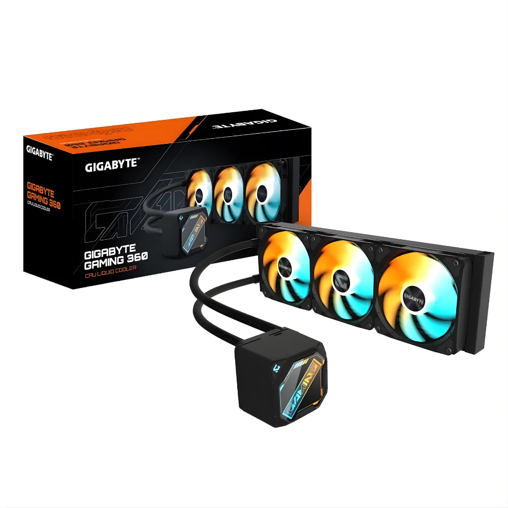 GIGABYTE GAMING 360 LIQUIED COOLER BLACK COLOR GIGABYTE GAMING 360 LIQUIED COOLER BLACK COLOR - Image 1