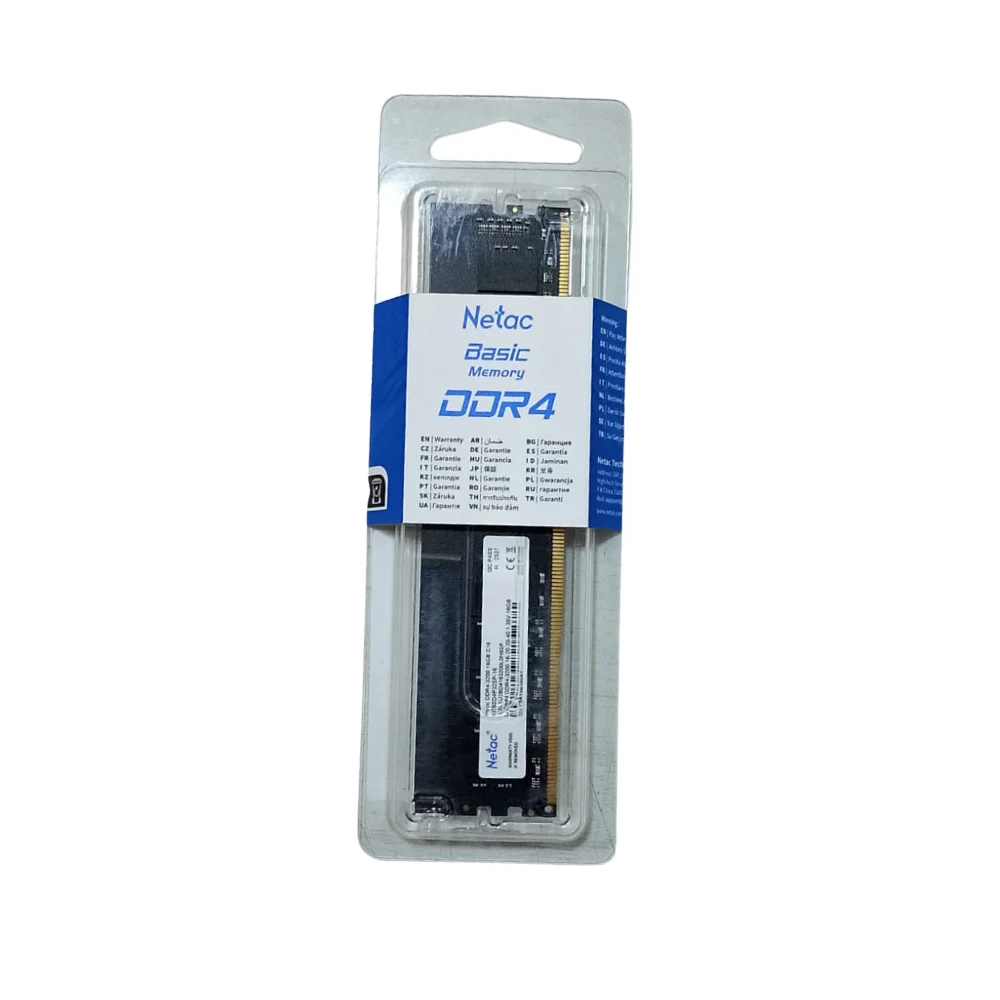 NETAC 16GB DDR4 3200MHZ RAM NETAC 16GB DDR4 3200MHZ RAM - Image 1