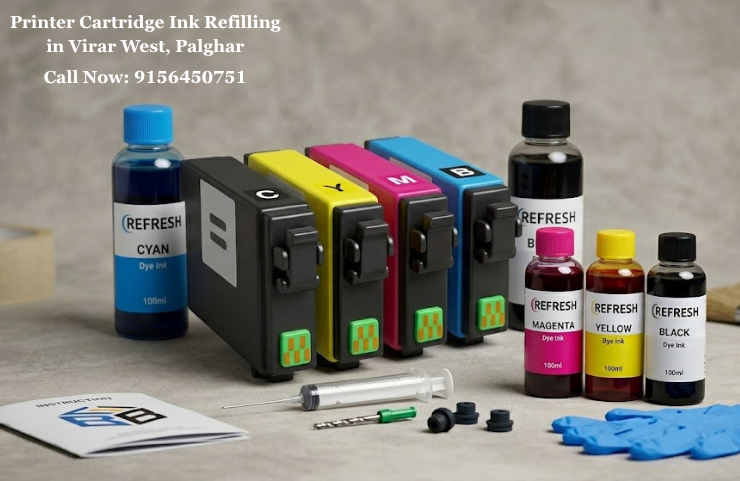 Printer Cartridge Ink Refilling in Virar West, Palghar