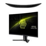 MSI MAG 27CQ6F 27 Inch 2K WQHD Curved Gaming Monitor - 1500R 2560 x 1440 Rapid VA Panel, 180 Hz / 0.5ms (GtG, Min.), Adaptive-Sync - DP 1.4a, HDMI 2.0b CEC - Image 2