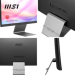 MSI Modern MD271UL, 27 Inch (68.58 cm), IPS Panel, 4K UHD 3840 x 2160, Silver, Eye-Friendly Screen, 99% DCI-P3/139% SRGB, 2X HDMI 2.0b, DP 1.2a, USB Type-C 65W PD Monitor - Image 3