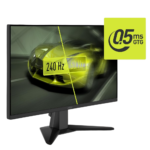 MSI MAG 245F X24 Gaming Monitor 24" 1920 x 1080 (FHD), 240 Hz, FreeSync Premium, HDR Compatible, HDMI, VGA Port, VESA Mount, Tilt, 4 Sides Thin Frame 0.5ms, Black - Image 2